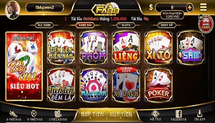 game bài kiếm tiền không cần vốn